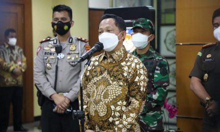 Mendagri Apresiasi Kekompakan Bupati Tangerang dan Forkopimda dalam Hadapi Pandemi Covid-19