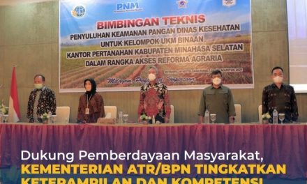 Dukung Pemberdayaan Masyarakat, Kementerian ATR/BPN Tingkatkan Keterampilan dan Kompetensi Kelompok UMKM