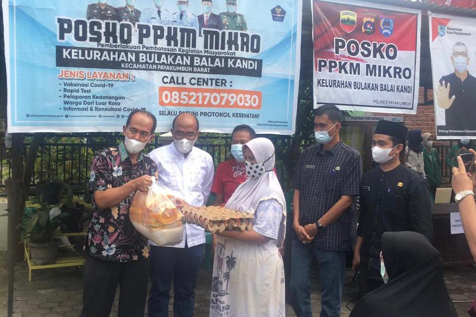 Subsidi 50%, Dinas Ketahanan Pangan Kota Payakumbuh Launching Pasar Bahan Pangan Murah