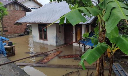 Dalam Sehari Banjir Melanda Beberapa Wilayah Aceh Besar dan Aceh Jaya