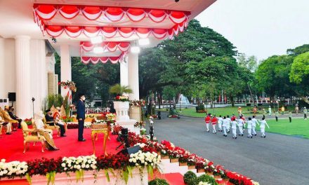 Saat Presiden Menyapa Masyarakat Poso dan Merauke melalui Konferensi Video