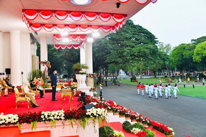 Saat Presiden Menyapa Masyarakat Poso dan Merauke melalui Konferensi Video