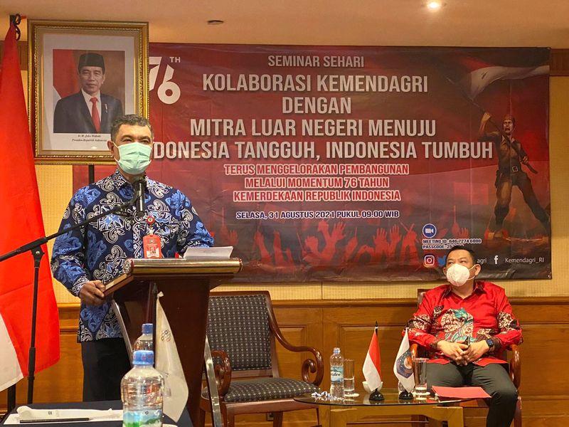 Kemendagri Gelorakan Kolaborasi dengan Mitra Luar Negeri dalam rangka HUT ke-76 RI