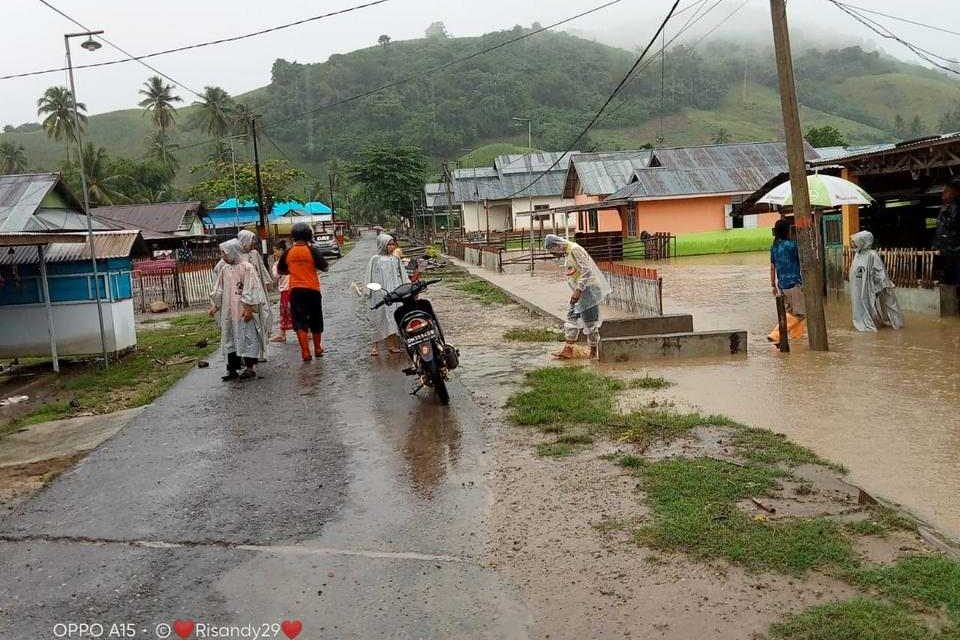 Sebanyak 76 Rumah di Dua Desa terendam Banjir Boalemo