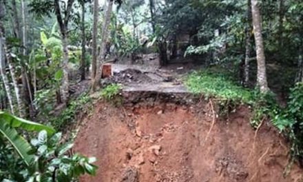 Tanah Longsor Mengakibatkan Sebanyak 15 Rumah Warga Tasikmalaya Rusak Ringan Hingga Sedang