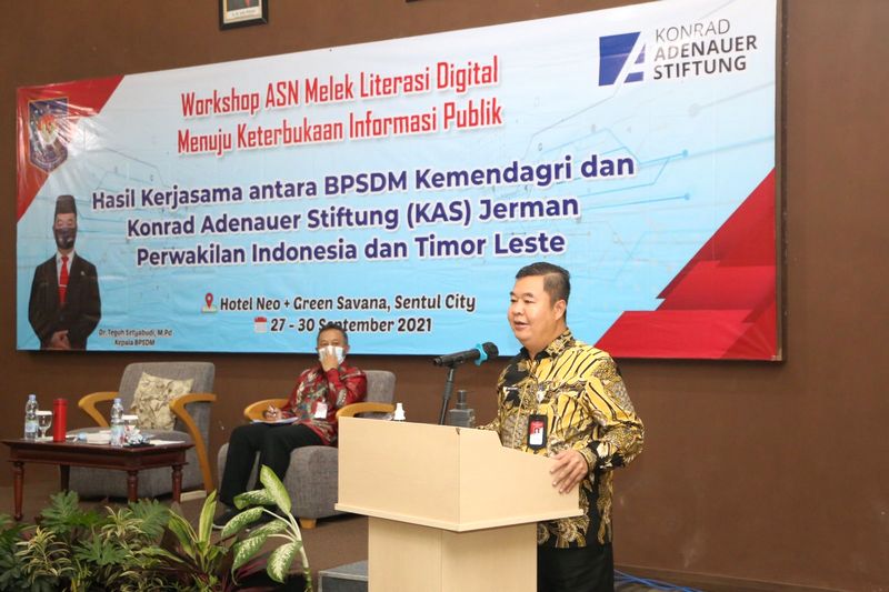 Kepala BPSDM Kemendagri Dorong Para ASN Tingkatkan Kapasitas Literasi Digital