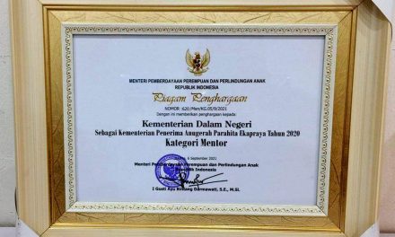 Kemendagri Raih Penghargaan Anugerah Parahita Ekapraya