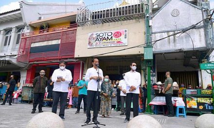 Presiden Jokowi Resmikan Peluncuran BT-PKLW Pertama di Kawasan Malioboro