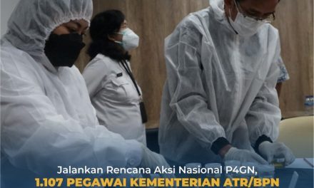 Jalankan Rencana Aksi Nasional P4GN, 1.107 Pegawai Kementerian ATR/BPN Lakukan Tes Urine