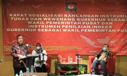 Kemendagri Gelar Sosialisasi Rancangan Instrumen Tugas dan Wewenang Gubernur sebagai Wakil Pemerintah Pusat