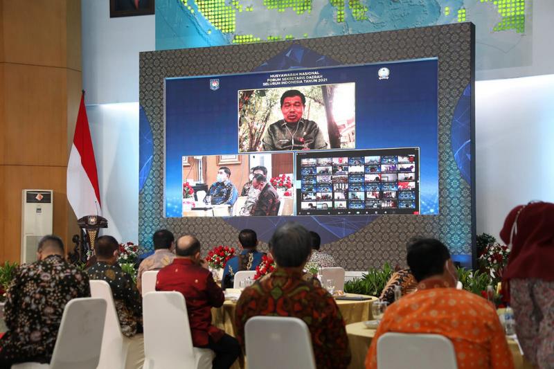 Kemendagri Uraikan Peran Strategis Sekda di Munas FORSESDASI