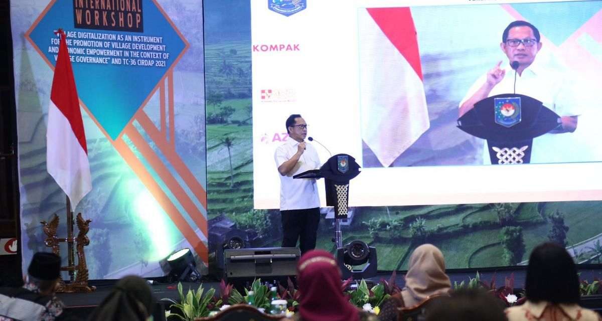 Mendagri Harap Gelaran TC-36 CIRDAP dan Workshop Internasional Jadi Sarana Saling Belajar Membangun Desa