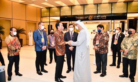 Saat Pangeran MBZ Temani Presiden Jokowi di Dubai Expo