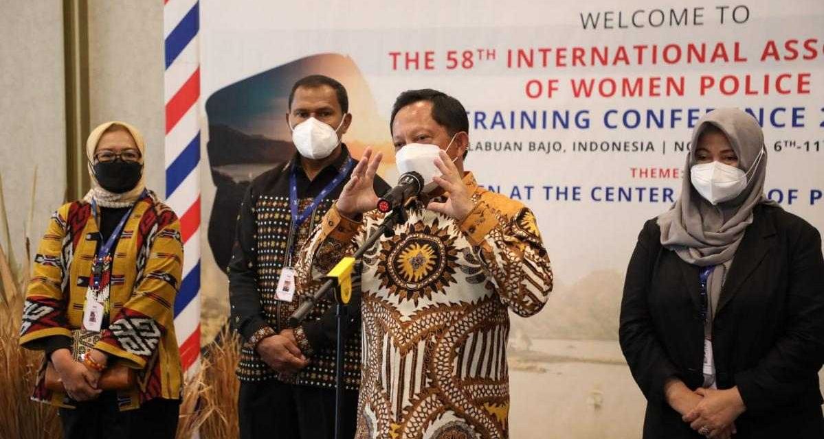 Mendagri Apresiasi Penyelenggaraan Konferensi ke-58 Polisi Wanita se-Dunia di Labuan Bajo