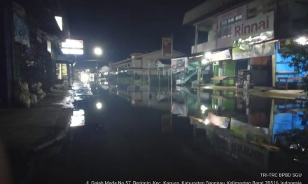 [UPDATE] Tiga Pekan Banjir di Sanggau, Sejumlah Wilayah Masih Tergenang Banjir