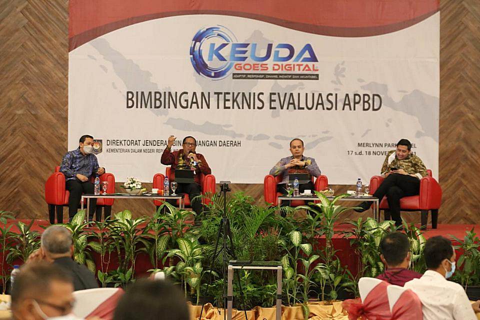 Kemendagri Gelar Bimbingan Teknis Evaluasi APBD TA 2022 Melalui SIPD