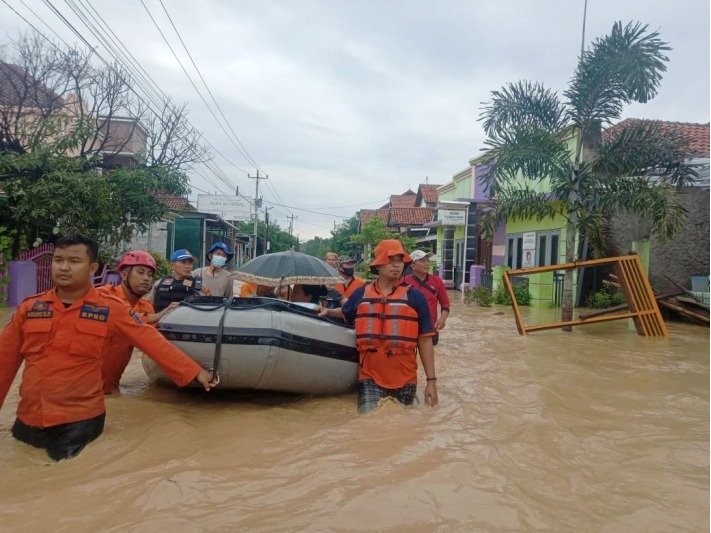 Banjir di Kabupaten Tegal, Sebanyak 12.518 jiwa terdampak