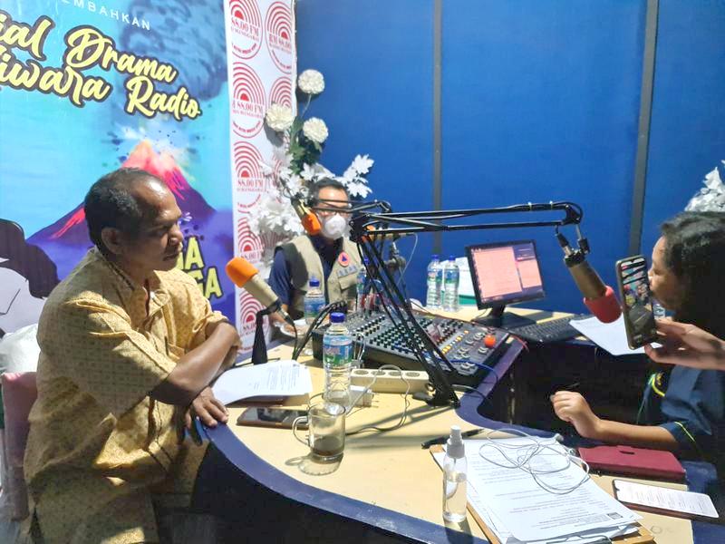 BNPB Perkuat Literasi Kebencanaan Masyarakat Lewat Sandiwara Radio