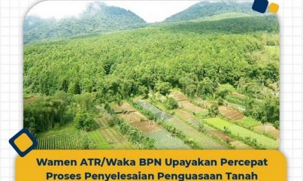 Wamen ATR/Waka BPN Upayakan Percepat Proses Penyelesaian Penguasaan Tanah dalam Kawasan Hutan di Desa Bangli