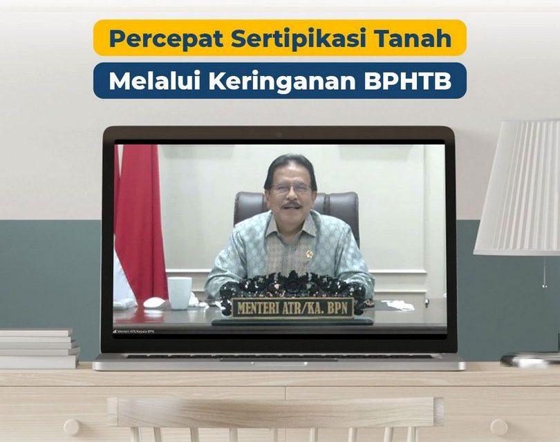 Percepat Sertipikasi Tanah melalui Keringanan BPHTB