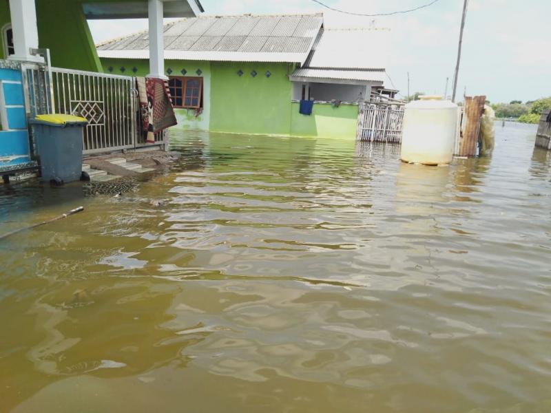 Sebanyak 367 Rumah Waga Kabupaten Bekasi Terendam Banjir Rob