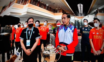 Presiden Jokowi Saksikan BWF World Tour Finals 2021