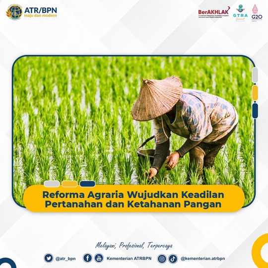 Reforma Agraria Wujudkan Keadilan Pertanahan Dan Ketahanan Pangan ...