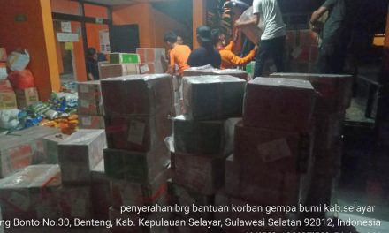 [Update] – Sebanyak 16.593 Warga Kepulauan Selayar Masih Mengungsi Paska Gempa M7,4