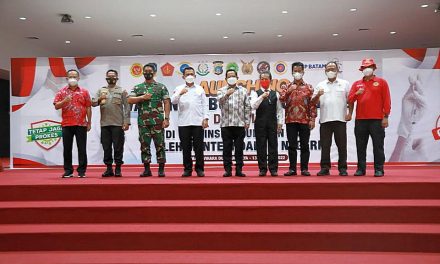 Mendagri Launching Pelaksanaan Vaksinasi Booster di Kepri