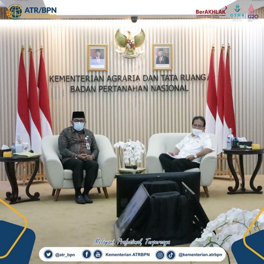 Menteri ATR/Kepala BPN menerima audiensi jajaran Pemerintah Provinsi Jambi