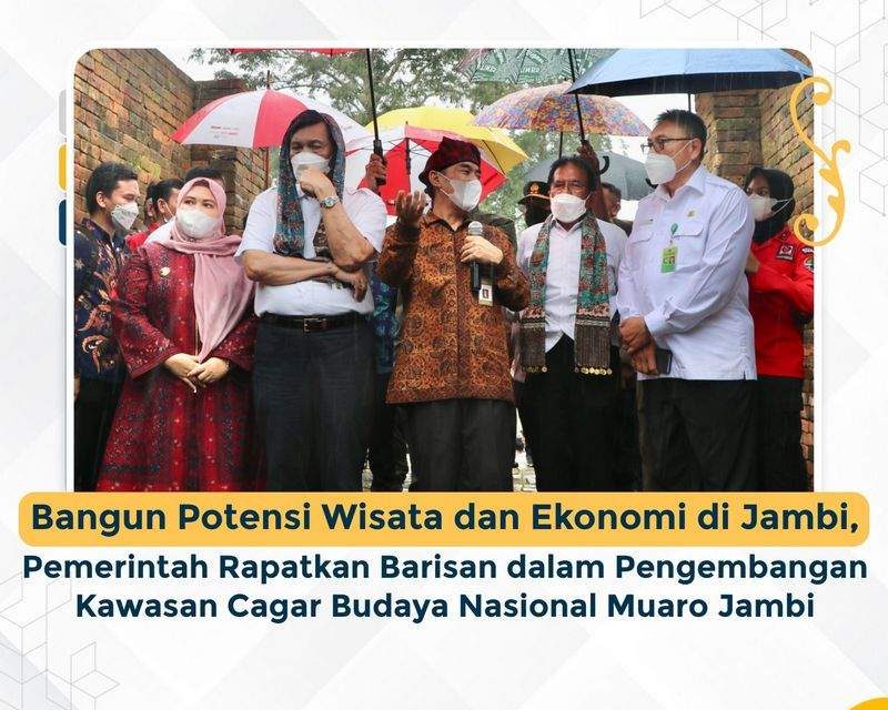 Bangun Potensi Wisata dan Ekonomi di Jambi, Pemerintah Rapatkan Barisan dalam Pengembangan Kawasan Cagar Budaya Nasional Muaro Jambi