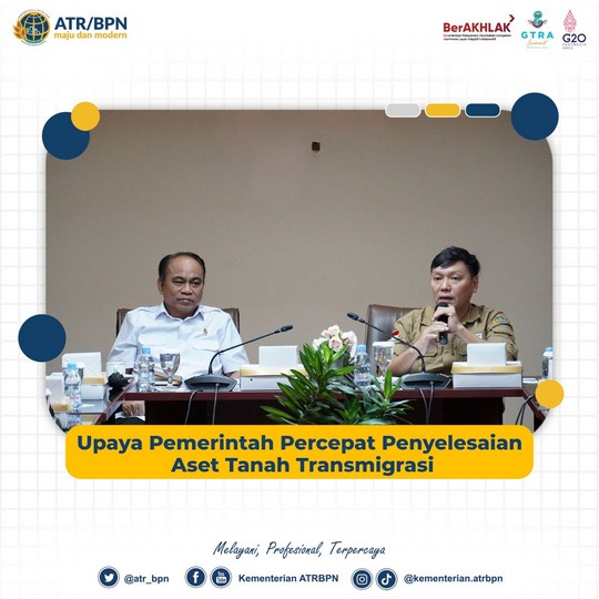 Upaya Pemerintah Percepat Penyelesaian Aset Tanah Transmigrasi