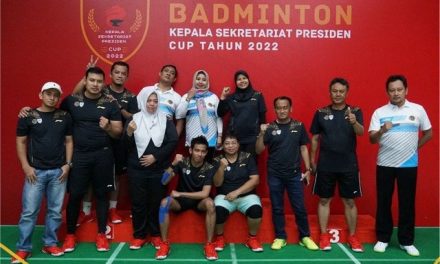 Tim Badminton Kementerian ATR/BPN melaju ke babak perempat final