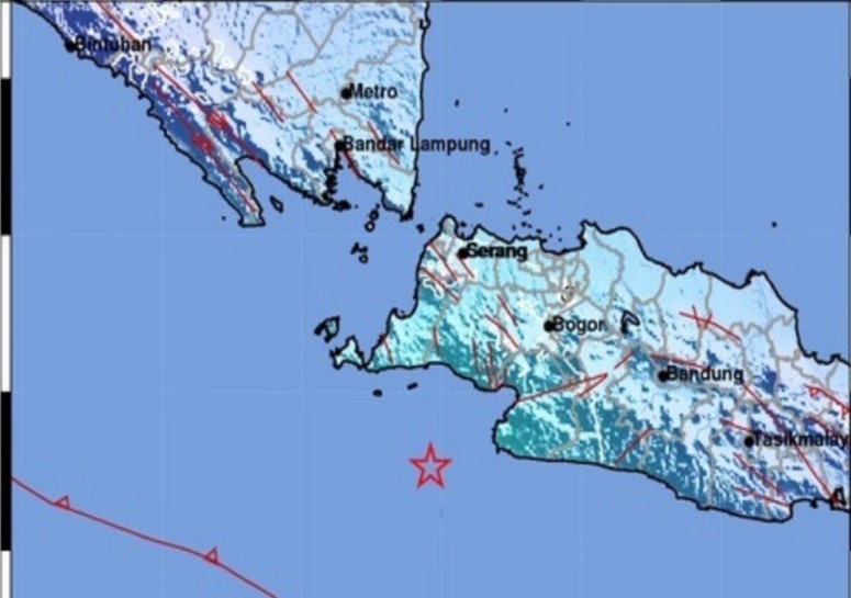 Guncangan Gempa M5,5 Dirasakan Warga Wilayah Banten