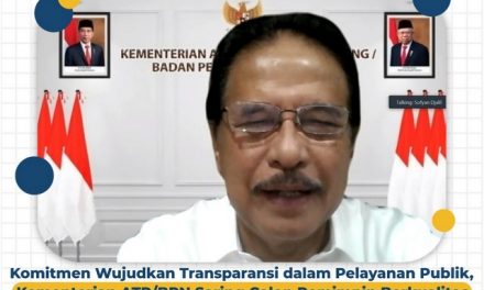 Komitmen Wujudkan Transparansi dalam Pelayanan Publik, Kementerian ATR/BPN Saring Calon Pemimpin Berkualitas