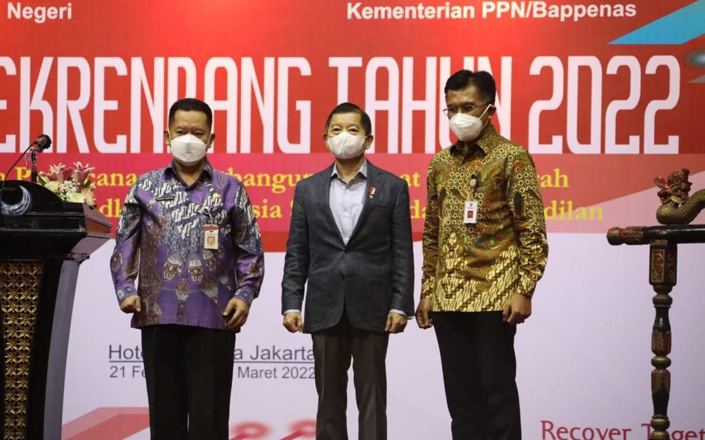 Gelar Rakortekrenbang, Kemendagri Selaraskan Perencanaan Pembangunan Pusat dan Daerah