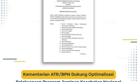 Kementerian ATR/BPN Dukung Optimalisasi Pelaksanaan Program Jaminan Kesehatan Nasional