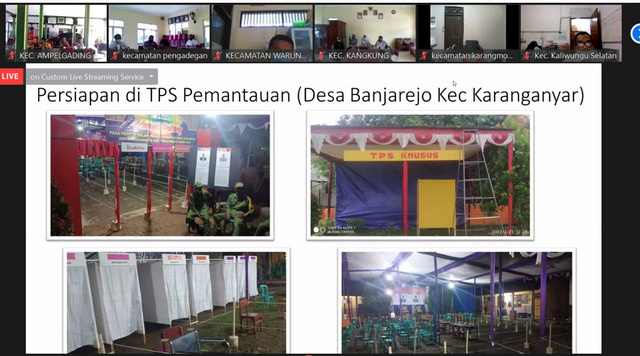 Antisipasi Penularan Covid-19 saat Pilkades Serentak, Kabupaten Pekalongan Kerahkan Panitia Jemput Bola dan Sediakan Bilik TPS Khusus