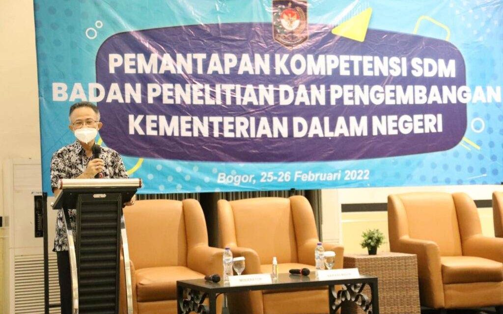 Dorong Transformasi Budaya Kerja Hadapi Era 4.0, Balitbang Kemendagri Internalisasi Nilai BerAKHLAK