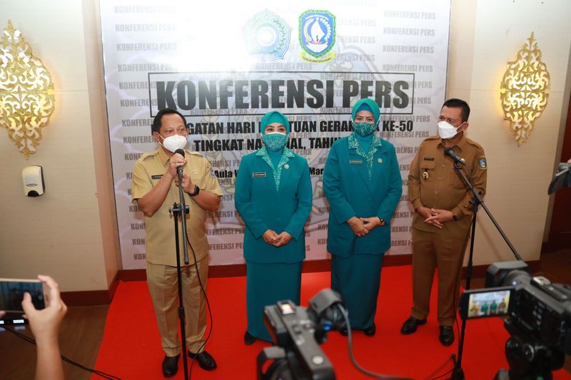 Mendagri Dorong Terlaksananya Program Ketahanan Pangan PKK