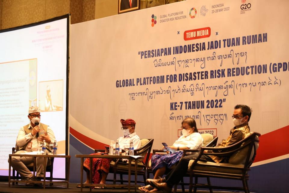 Jelang GPDRR 2022 Bali, Media Berperan Membangun Kesadaran Publik dalam Mengurangi Risiko Bencana