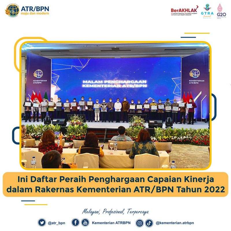 Ini Daftar Peraih Penghargaan Capaian Kinerja Dalam Rakernas ...