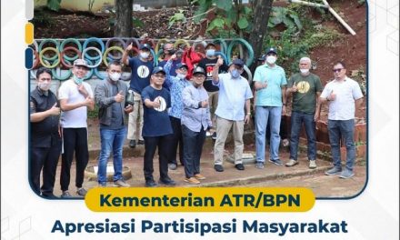 Kementerian ATR/BPN Apresiasi Partisipasi Masyarakat Bangun 13 Sumur Resapan di Bekasi