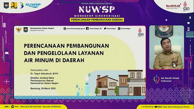 Kemendagri Gelar Workshop, Selaraskan Kebijakan Pelayanan Air Minum antara Pusat dan Daerah