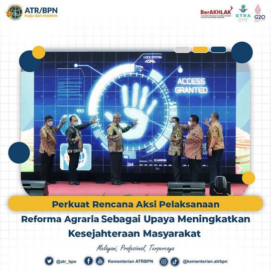 Perkuat Rencana Aksi Pelaksanaan Reforma Agraria Sebagai Upaya Meningkatkan Kesejahteraan Masyarakat