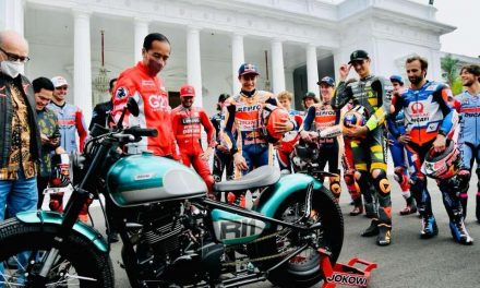 Presiden Jokowi Terima Kunjungan Pembalap MotoGP 2022