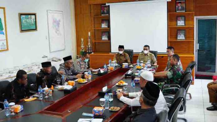 Pemkab Lima Puluh Kota dan Forkopimda Gelar Rakor Bersama MUI Jelang Bulan Ramadhan