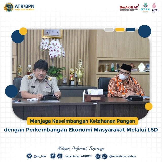 Menjaga Keseimbangan Ketahanan Pangan dengan Perkembangan Ekonomi Masyarakat Melalui LSD