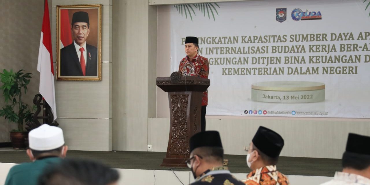 Ditjen Bina Keuda Kemendagri Pacu Pegawai Tingkatkan Kualitas Diri dan Kinerja Pelayanan