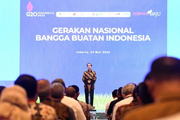 Presiden: Pacu Pertumbuhan Ekonomi dengan Tidak Beli Produk Impor